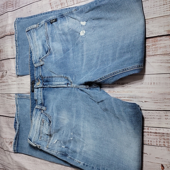 Mens Silver Jeans Craig Fit Relaxed Fit 